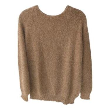 Imagem de Suéter Plus Size Tricot Premium Pelinhos Linda Chique Quente-Feminino