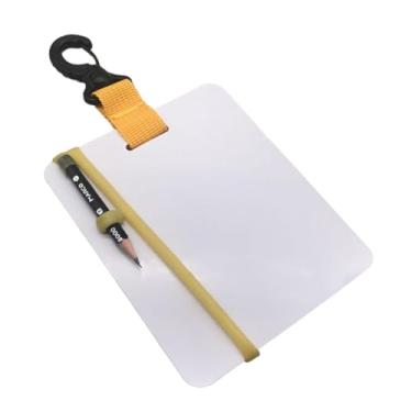 Imagem de kowaku Ardósia de escrita subaquática, caderno de placa de escrita de ardósia de escrita de mergulho, ardósia de mergulho de escrita à prova d' água para