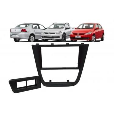 Imagem de Moldura painel 2 din dvd multimídia mp5 gol g5 preto 08/2012 - JHOLSOM