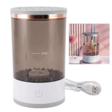 Imagem de Limpador de Pincel Maquiagem Maquina Limpeza Profunda USB Vibraçao Pot