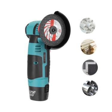 Imagem de Esmerilhadeira Portatil Lixadeira Serra Angular Sem Fio Corte Poliment