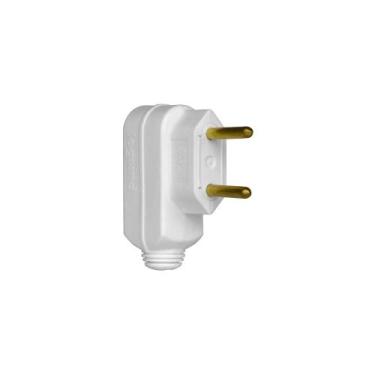 Imagem de Plugue Macho Pial Legrand 90º 2P 10A 250V Branco 615900