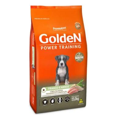 Imagem de Ração Golden Power Training Para Cães Filhotes Sabor Frango e Arroz 15