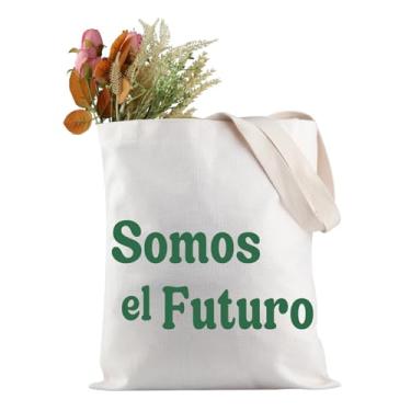 Imagem de JXGZSO Sacola Latina Feminist We Are The Future Sacola Latina Power Sacola Mexicana Espanhola Presente, Bolsa Somos El Futuro, One Size