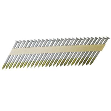 Imagem de Pneu-Tools 922435 2-1/2 polegadas por 0,162 pregos galvanizados mergulhados a quente para pregadores de gancho de vigas de 33 graus 1.200/CTN