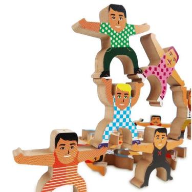 Imagem de Os Equilibristas Jogo Infantil Educativo - BRINQMUTTI