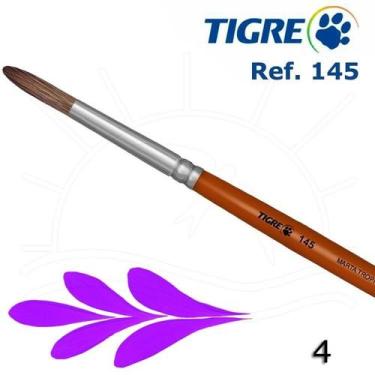 Imagem de Pincel Tigre 145 - Redondo, 04