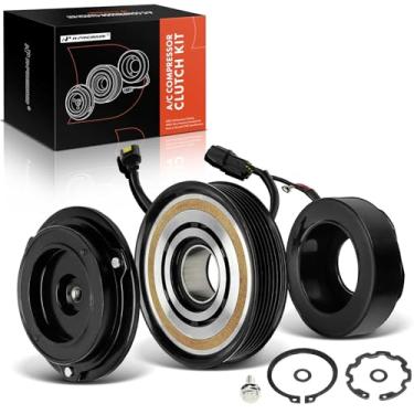 Imagem de A-Premium Kit de embreagem de compressor de ar condicionado compatível com Kia Sportage 2011-2016 e Hyundai Tucson 2010-2013, Tucson 2014-2015 2,4L