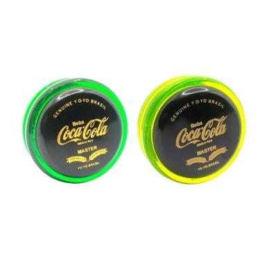 Imagem de Kit Com 2 Ioiôs Premium Edição Limitada Profissional Refrigerantes - Yoyobrasil (Verde e Verde-Limão)