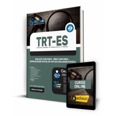 Imagem de Apostila TRT-ES - Analista Judiciário - Área Judiciária - Especialidad