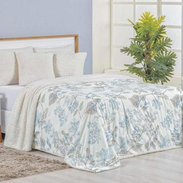 Imagem de Cobertor Queen Top Line Estampado Hipercal/Sherpa 1 Peça - Lince - 100