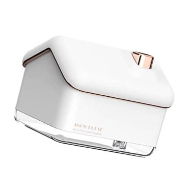 Imagem de Umidificadores, Umidificadores Cool Mist para Quarto Umidificador de Nano Atomização USB Com Luz Noturna para Sala de Estar Quarto Plug-in de Ultrassom para Neve (Branco)