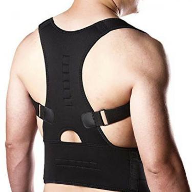 Imagem de Colete Corretor de Postura Preto Mb Fit