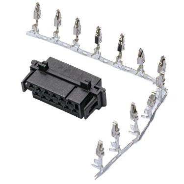 Imagem de Kit Chicote Travamento Central Levantamento Vidro Elétrico 12 Vias Fêmea - rainha 7 - ETE4163