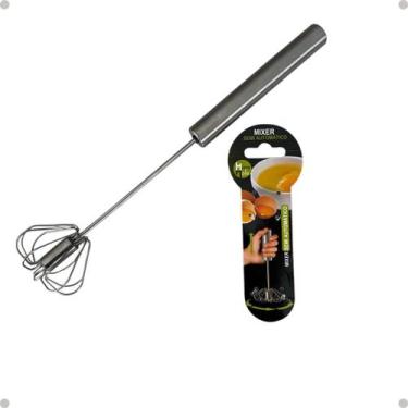 Imagem de Mixer Semi Automático Portatil Inox Misturador Milk Shake - Home More