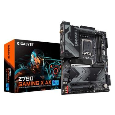 Imagem de Placa-Mãe Gigabyte Z790 Gaming X AX, Intel, ATX, DDR5, Wi-Fi, Bluetoot