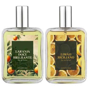 Imagem de Perfume Masc. Laranja Doce E Limão Siciliano Radiante 100Ml - Essência