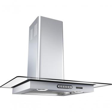 Imagem de Coifa De Parede Vidro Reto Slim Inox 4 E 5 Bocas 70cm Fogatti 110V