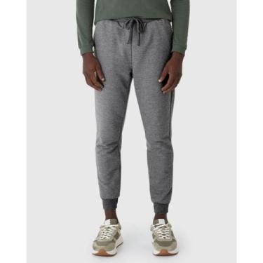 Imagem de Calça Moletom Masculino Sem flanela Malwee Ref. 97699, Cinza escuro, X
