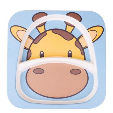 Imagem de Prato com Divisórias 21cm Girafa Cazza