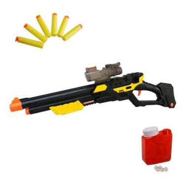 Imagem de Pistola Infantil Lança Dardo E Bola De Água Importway