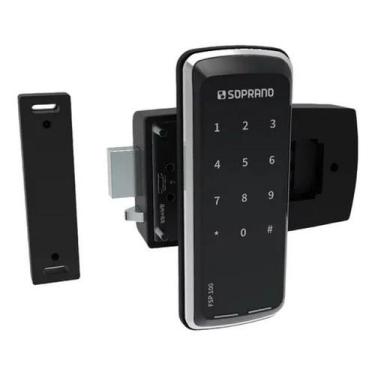 Imagem de Fechadura digital soprano sobrepor ext pre senha