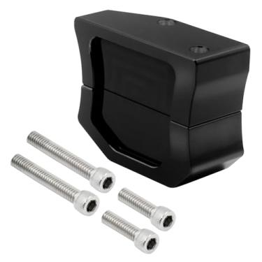 Imagem de Unrestricted Walk Bloco De Elevação Descanso Ajustável Anodizado Preto 1" E 2" Para Harley Road King Flhr, Glide Fltrx, Street Flhx Bagger/Touring