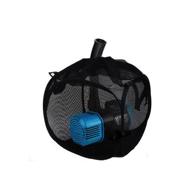 Imagem de XOTTI Caixa de filtro de bomba de lago 25 cm, bolsa de barreira de bomba de água pop-up de malha de cubo antientupimento, cesta de mídia de filtro preta para lagoas ao ar livre, fonte de piscina