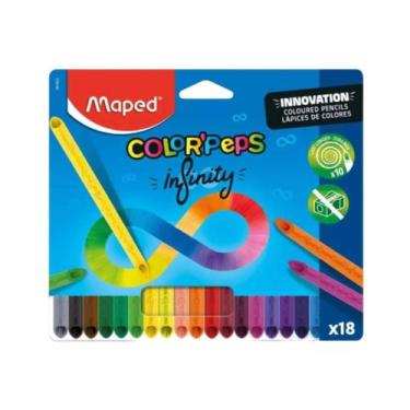 Imagem de Lapis de Cor Color'Peps Infinity Maped, 18 Cores