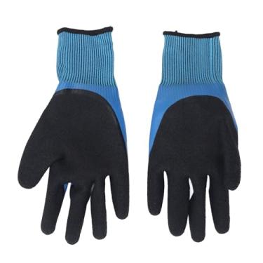 Imagem de FTVOGUE Luvas De Trabalho Retardante De Tensão 1000V Borracha Elétrica Não Deslizamento Isolados Luvas para Eletricistas Evitar Choque