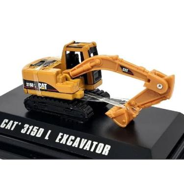 Imagem de Miniatura Diecast Micro Escavadeira Hidráulica CAT 315DL - M85970DB - 