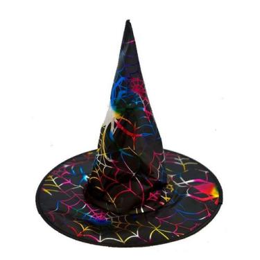 Imagem de Chapeu de Bruxa - Aranha Colorida - 1 unidade - Rizzo