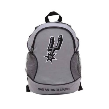 Imagem de Mochila Ziper Duplo San Antonio Spurs Futebol e Magia - 4797