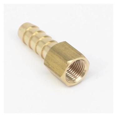 Imagem de WWECCQIJ Adaptador conector de encaixe de combustível de latão fêmea NPT de 1/20.3 cm x 5/40.6 cm