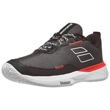 Imagem de TENIS BABOLAT SFX EVO CLAY MASCULINO PRETO E VERMELHO TAM 37.5