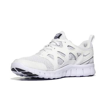 Imagem de Nike Kids Boy's Free Run 2 (Big Kid) White/Black/Wolf Grey 6.5 Big Kid M