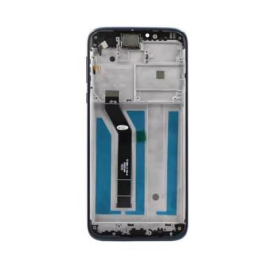 Imagem de Substituição para Motorola Moto G7 Power LCD Display Touch Digiziter Assembly para Moto G7 Power XT1955, XT1955-4 (com moldura)