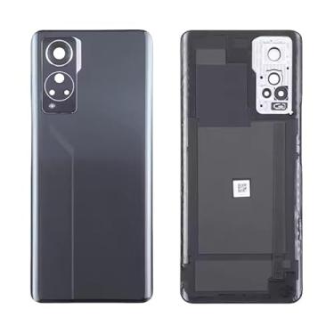 Imagem de Para ZTE Axon 30 5G (A2322) – Capa traseira de bateria de substituição compatível com lente de câmera (preto)