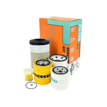 Imagem de Lvdrwi Kit de manutenção de filtro 1G319-11210 HH150-32094 HHK70-14073 6A320-59930 HHK32-16770 Air/Oil/HST/Fuel/Hyd adequado para K-bota RTV-X1100C RTV-X1120D RTV-X11400 Veículo