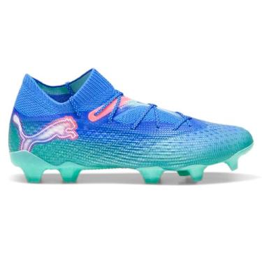 Imagem de PUMA Chuteiras masculinas Future 7 Ultimate Soccer Chuteiras - Cinza, Azul, 41