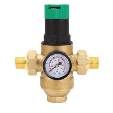 Imagem de Karlak Regulador de Pressão de água de Latão para Casa, Jardim e Fábricas Com Filtro de Malha, Instalação Simples para Pressão e Qualidade de água Consistentes, Altamente Resistente e (3/4 polegada