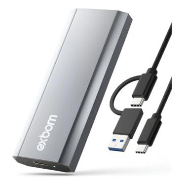 Imagem de Adaptador Case Ssd Nvme M2 Sata Usb 3.1 E Type-c 10gbps Gaveta SSD CGHD-M2NV700