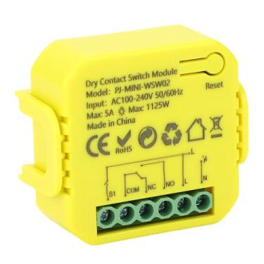 Imagem de AUNMAS Módulo de Interruptor de relé WiFi Inteligente, Interruptor Remoto de Controle de Voz para Automação Residencial, Carga 5A, Configuração Fácil para Luzes e Eletrodomésticos