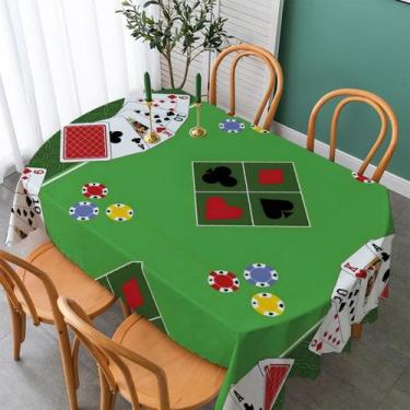 Imagem de Toalha De Mesa Oxford 4 Lugares Estampada 1,40M x 1,40m Cozinha Jantar