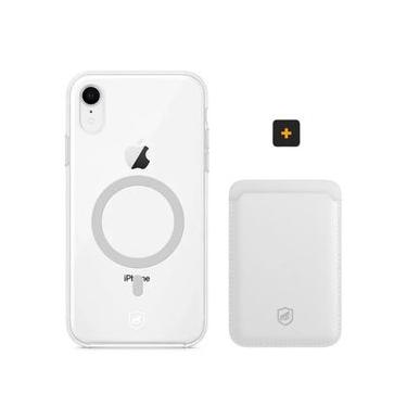 Imagem de Kit Magsafe - Capa case capinha e Carteira para iPhone XR - Gshield