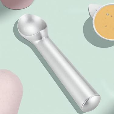 Imagem de Colher de sorvete resistente com alça ergonômica antiderrapante, ferramenta de cozinha multiuso para colher, servir e dividir