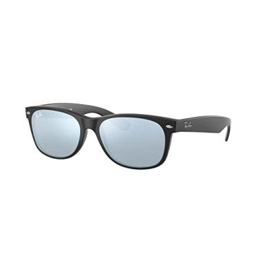 Imagem de Ray-Ban Conjunto de óculos de sol RB2132: RB 2132 NEW WAYFARER 622/30 New Wayfarer Rubber Black Ligh e kit de limpeza de óculos