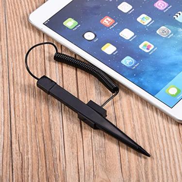 Imagem de Caneta capacitiva para tela sensível ao toque, caneta Stylus profissional resistente à mola para navegação veicular GPS e tela sensível ao toque capacitiva