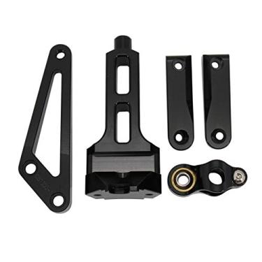 Imagem de AMSOH Estabilizador de amortecedor de direção de motocicleta CB 1300 Suporte estabilizador de amortecedor de direção (Suporte)