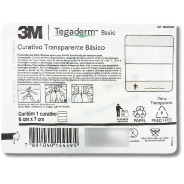 Imagem de Curativo Tegaderm 06 X 07 CM 1620BR (CX C/100)